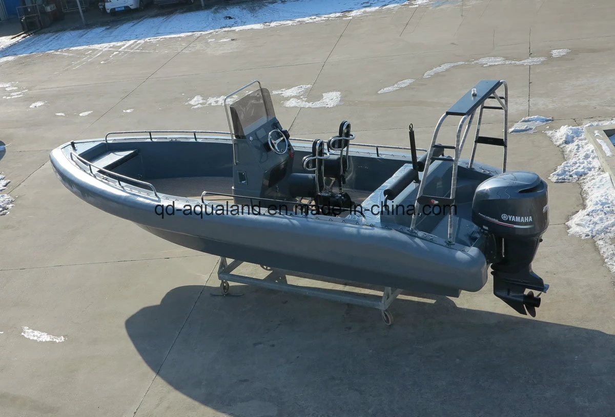 Aqualand 26feet 8m EVA Solid Foam Fender Sponson Non-Air Filled Tube/Rigid Inflatable Military Patrol Rescue /Diving /Rib Motor Boat (rib800b)