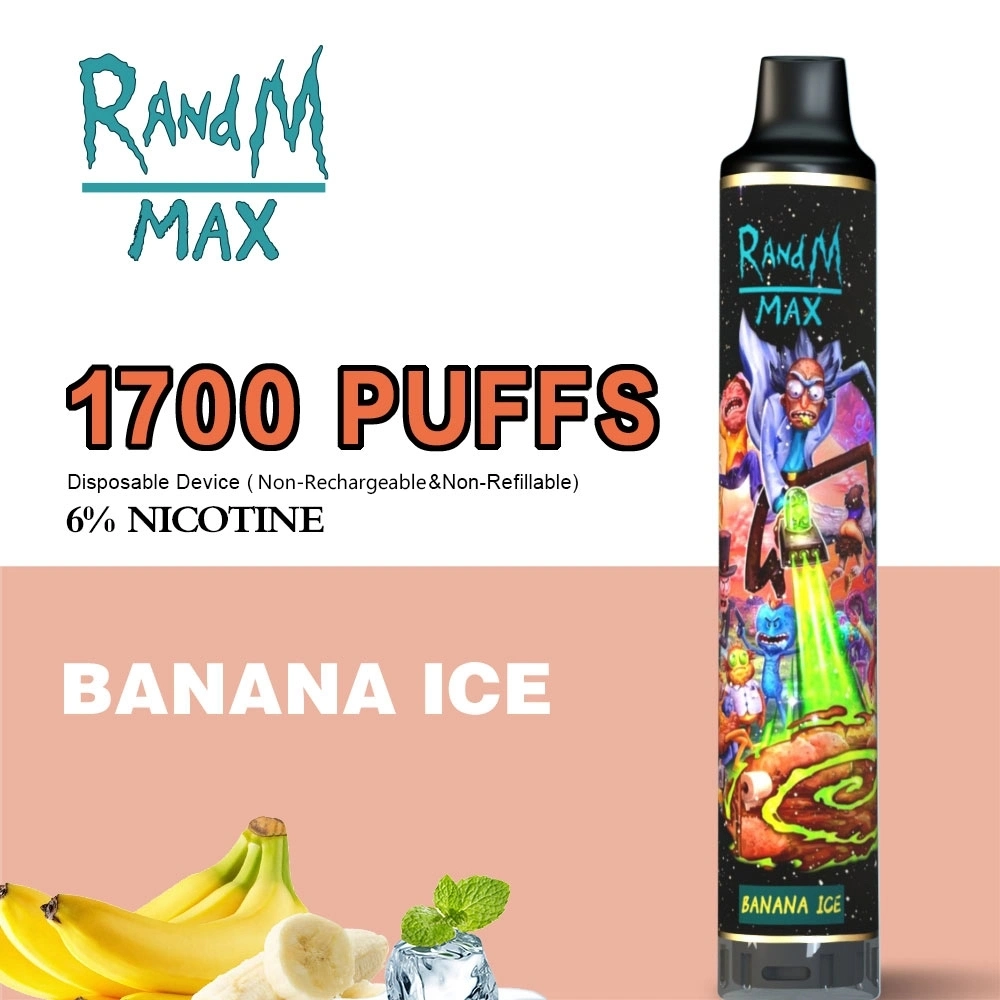 Randm Max Popular vaporizador caliente desechables Vape Pod Pen E-cigarrillo