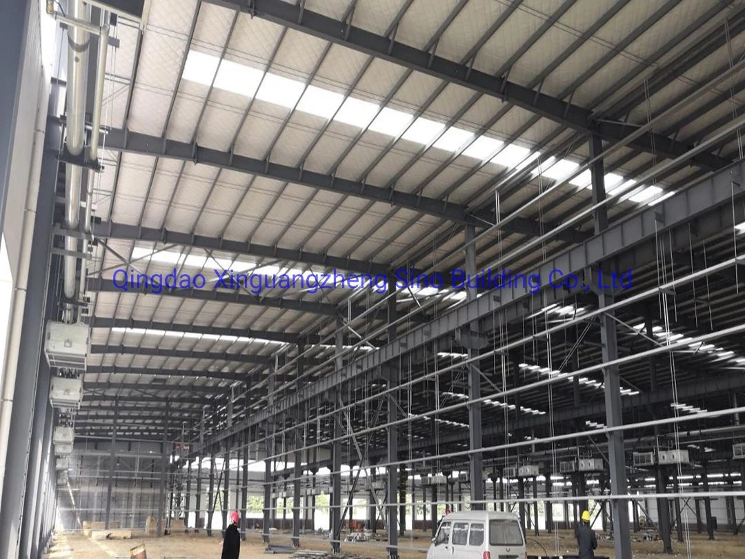 China Prefabricated Steel Structure Workshop Warehouse Chicken Processing Plant