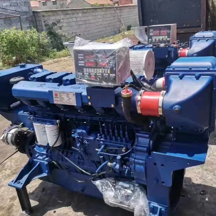 علامة تجارية جديدة 6 أسطوانات فايكتشاى Wp12 258-405kW Marine محرك الديزل