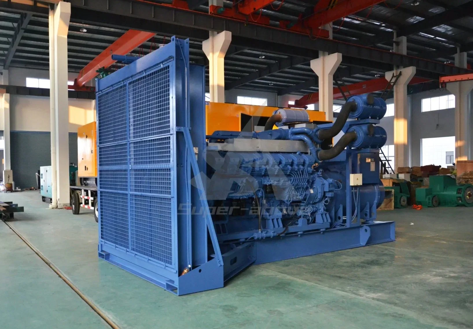 2200kw Container Type Mtu Diesel Generators with Stamford From China