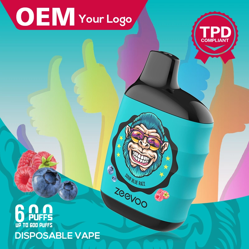 أحدث نسخة أصلية من 600 800 أطواق LED مربع باب vape من الصين