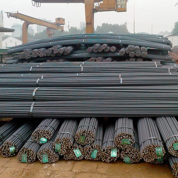 6mm 8mm 10mm 12mm 16mm 20mm Hot Rolled HRB400 Deformed Steel Bar Rebar Steel Iron Rod Bar