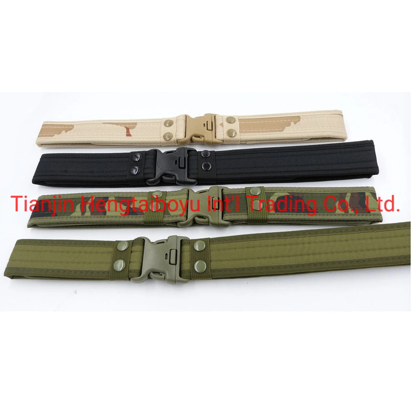 Army Belt-Police Belt-Tactical Belt-Command Belt-Military Belt-Nij III Sic Bulletproof Plate