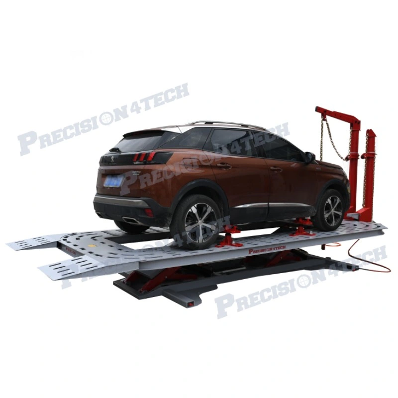 Precision Brand Customized Vertical-Hydraulic Lifting Platform Car Bench Frame Puller with Fast Safety Lock From China Factory with CE Certification Ready to Sh