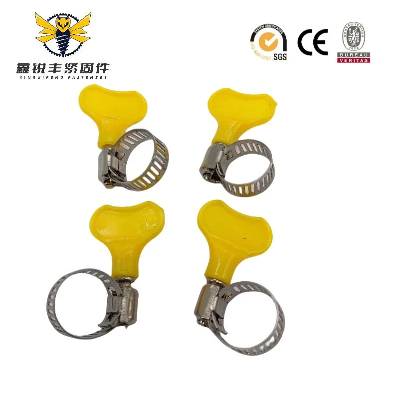 High-Quality Comprehensive Range of Industrial American Type Worm Drive Screw Hose Clamp Band