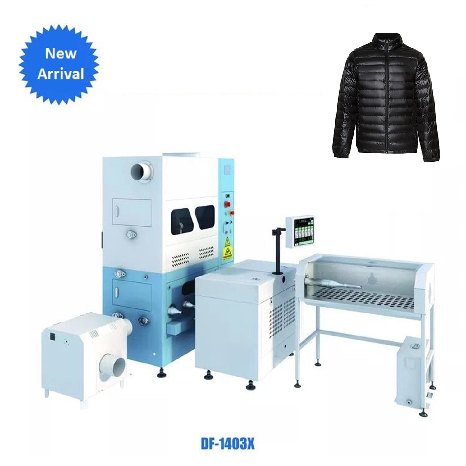 Automatic Drop Down Case Carton Box Packing Filling Machine with Opening and Intelligent Sealing for Down Jacket/Quilt/Winter Garment/Dress