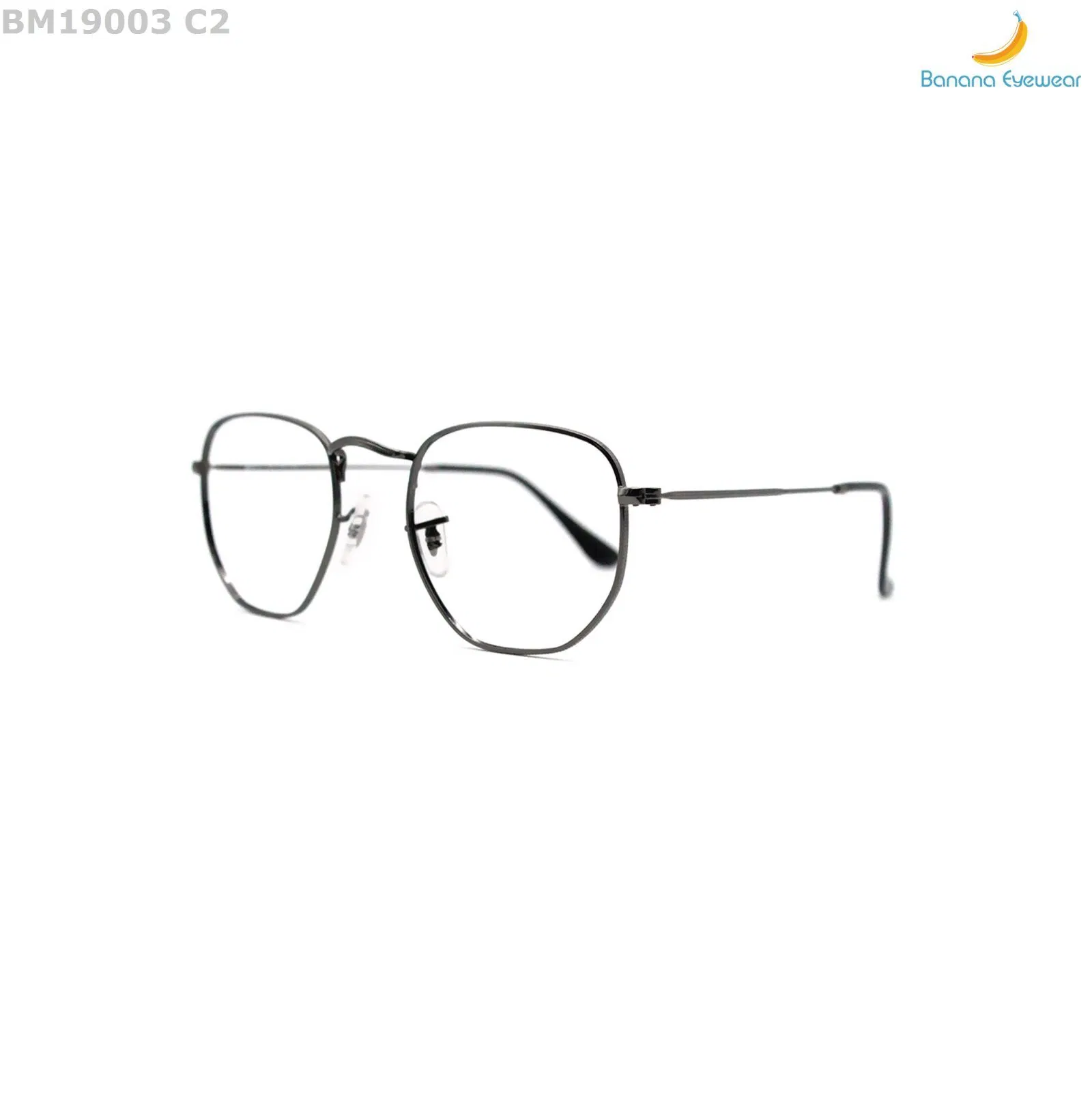 Tendencia 2020 Nuevo Diseño de Moda óptica Óptica Metal cuadrado Marco gafas