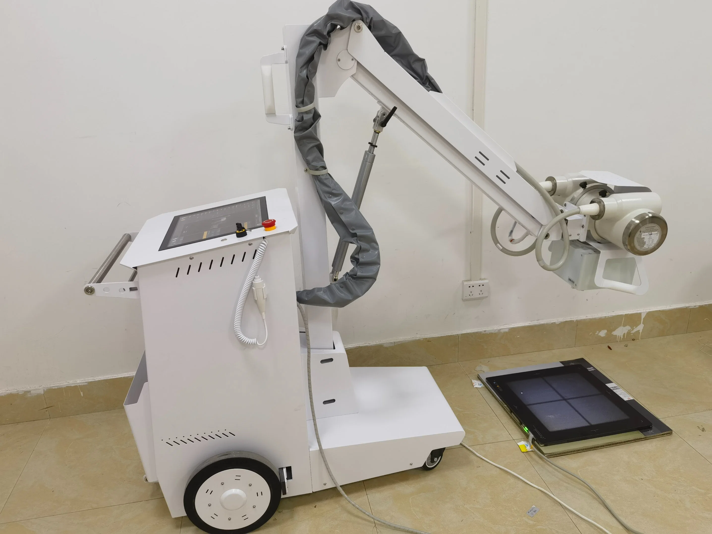 IN-D20KW Mobile Dr Digital/Analog X Ray Machine X-ray System with Remote Filming