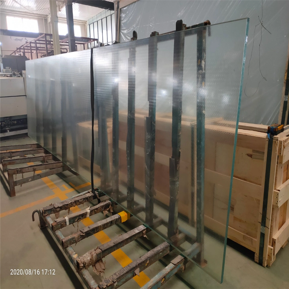 Glass Wholesale/Supplierr Supply Flat or Curved Industrial Float Tempered Glass for Shower Door