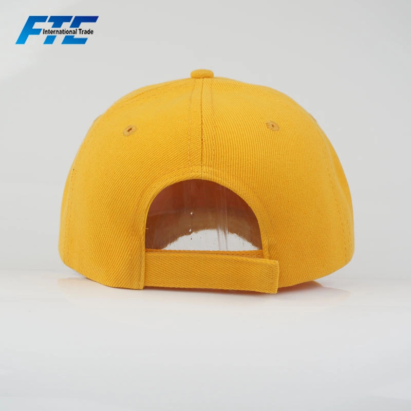 Custom 3D Promotion Embroidery Polo Baseball Cap with Metal Buckle