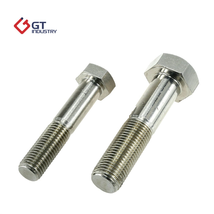 Stainless Steel 304 A2-70 A2-80 B8 Series Cl1 Cl2 Full Half Thread Metric or Imperial Outer Hex Head Structural Bolt