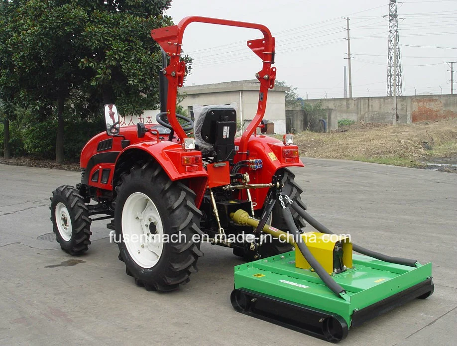 55kw Four Wheel Drive Farm Wheel Tractor (75HP, 4WD with Cab)