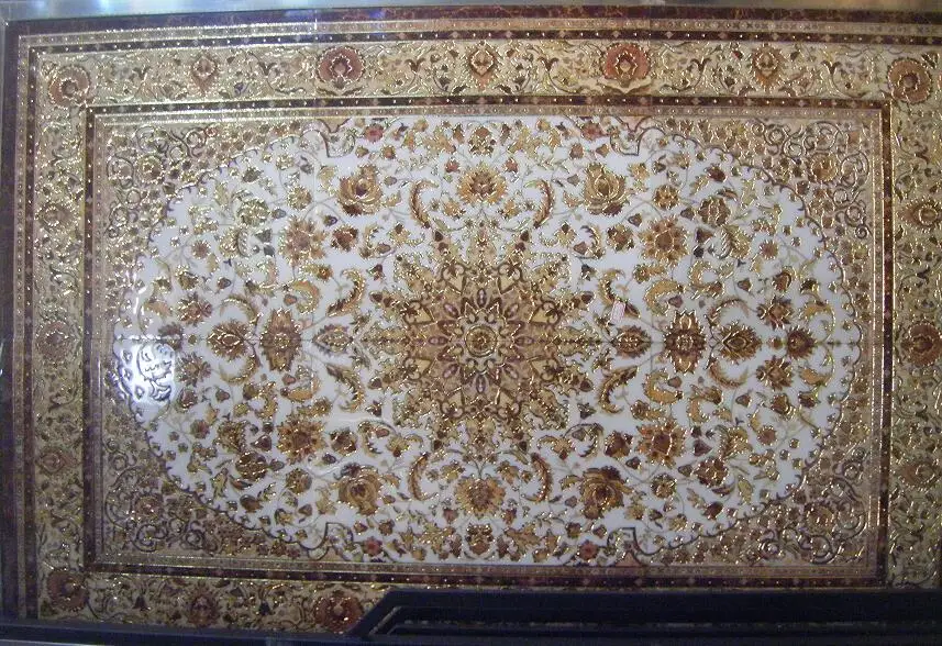 Hotel and Restaurant Decorative Ceramic Floor Carpet Tile with Muslim Design