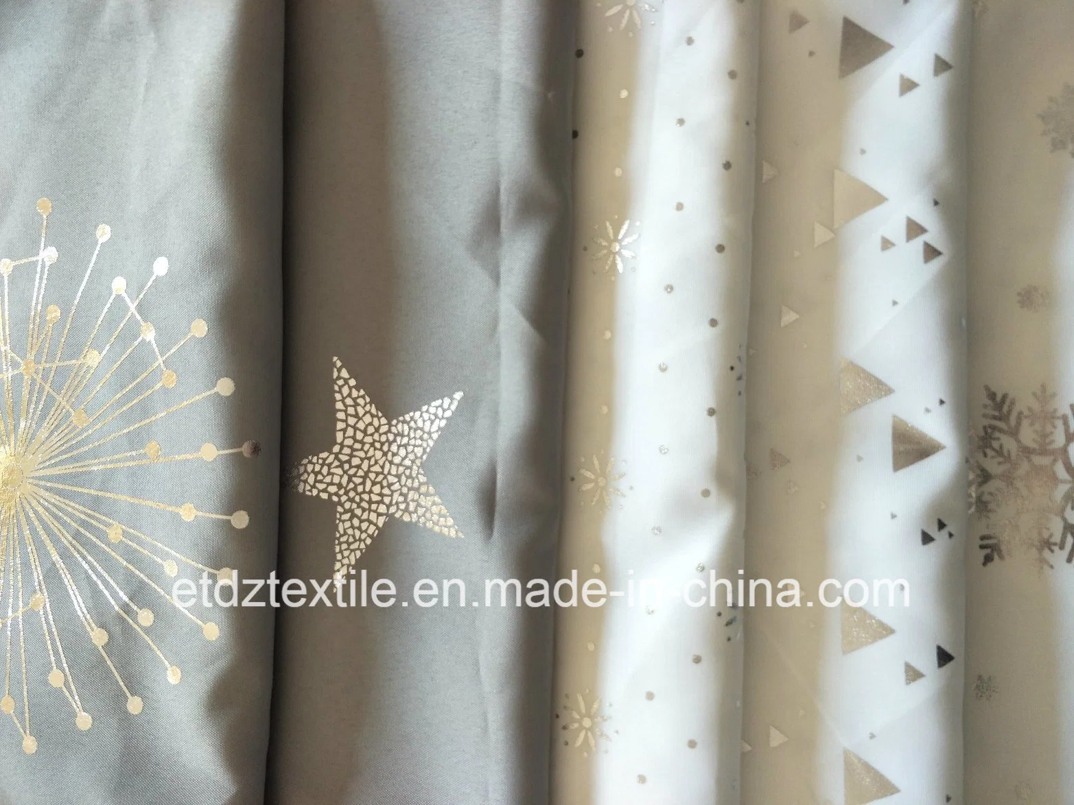 New Design Snow Patterns Table Cloth Fabric