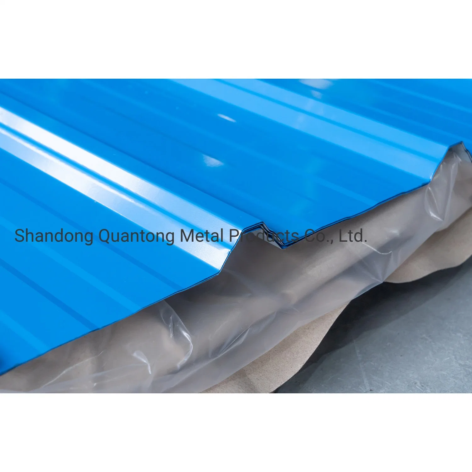 Stock RoHS Approved Quantong in Line with Marine Packaging Standards Galvanized Sheet Corrugated Steel Sheets