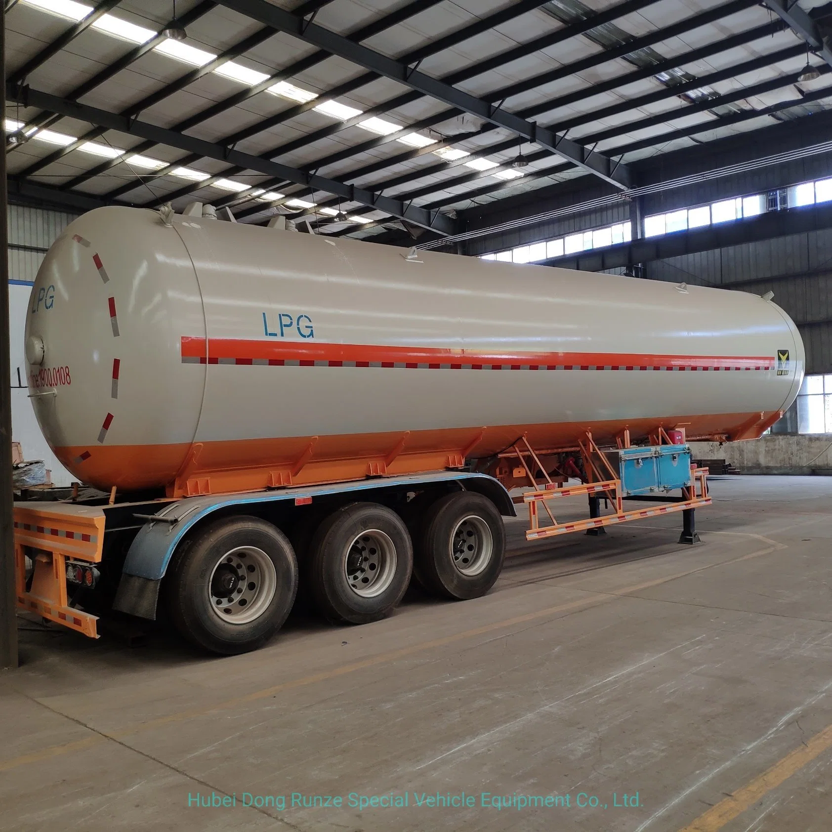 Asme Factory 40000liters 2 Axle LPG/Propane /Dme/ Isobutane Tank Semi Trailer for Sale