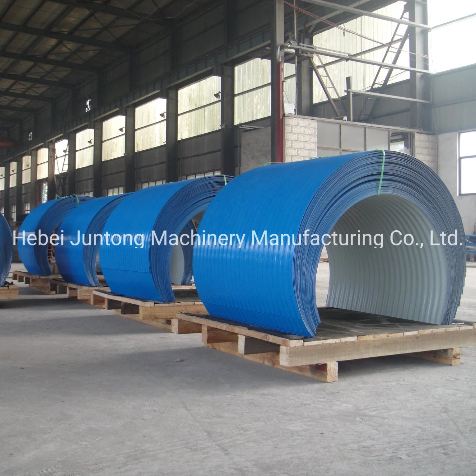 Customized Galvanized Steel Anti-Rain/ Dust/ Wind Belt Conveyor Cover Hoods for Mining