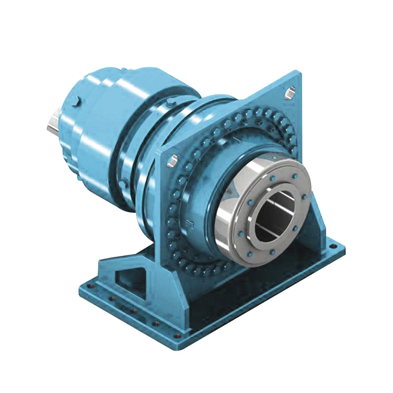 P Series 1: 100 1: 200 Ratio 90 Degree Right Angle 380V AC Motor Reducer Conveyor Horizontal Planetary Gearbox for Plastic Extruder