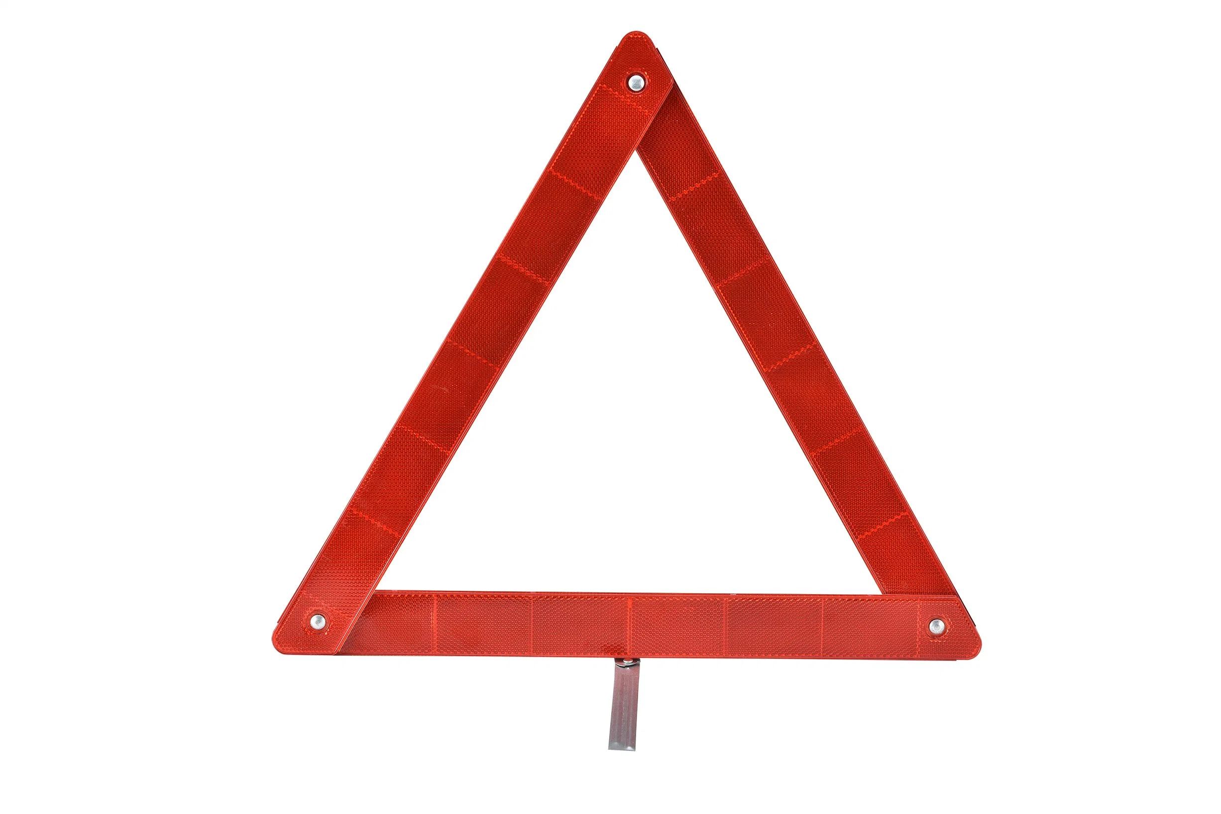 Orange and Red Triangular Sign Car Breakdown Warning Triangle