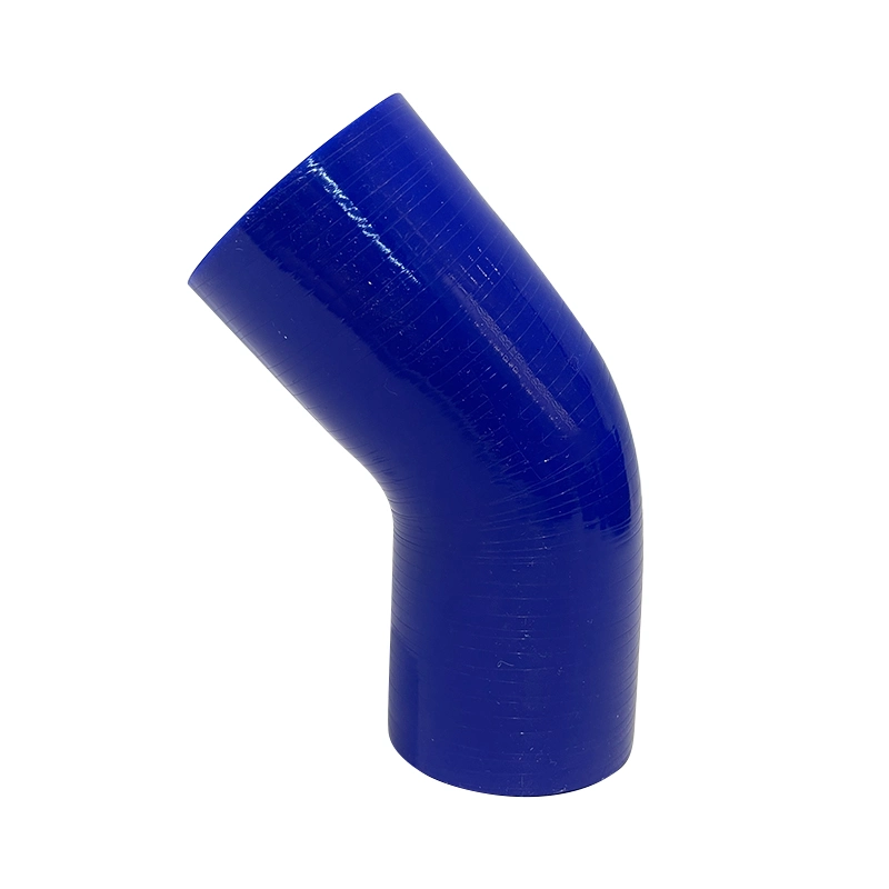 Sale Rubber Car Air Intake Hose Elbow 45 Degree Reinforced Silicone Hose