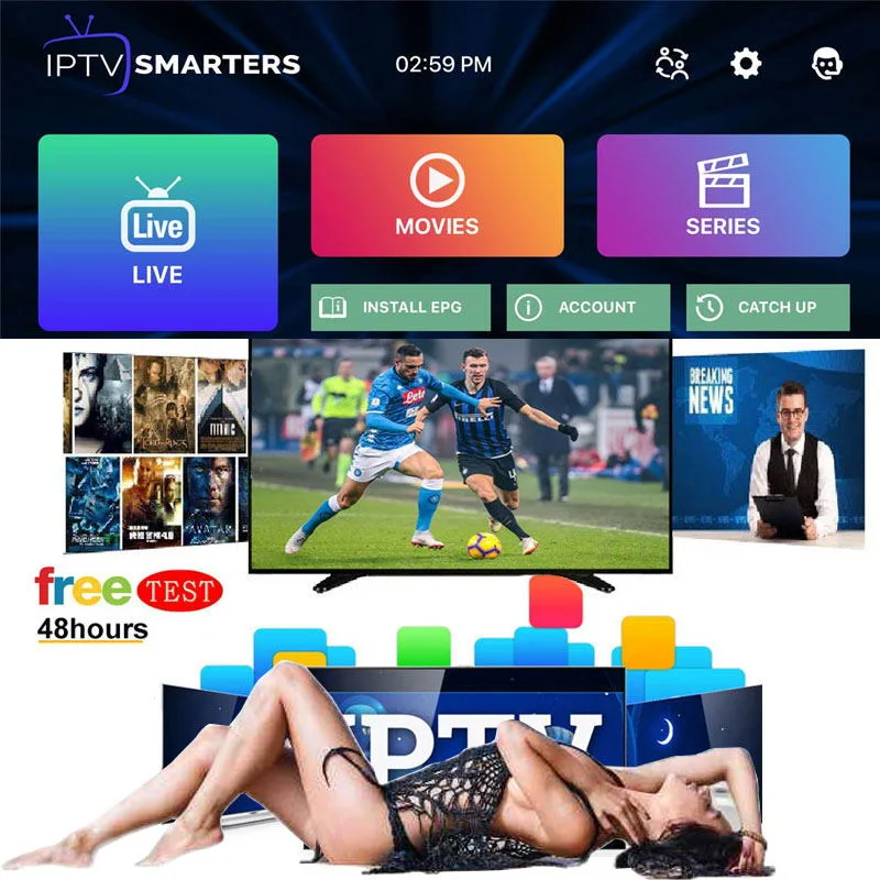 12 mois IPTV Panneau revendeur xxx IPTV Meilleur Ott USA Bulgarie Danemark 8000+ canaux 10000+ Hongrie Portugais Grec VOD IPTV Lien Apk M3U