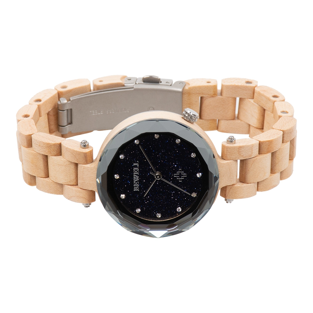 Bewell Handcrafted Wood Original Watches with Band Custom Logo Bamboo Wood Watch