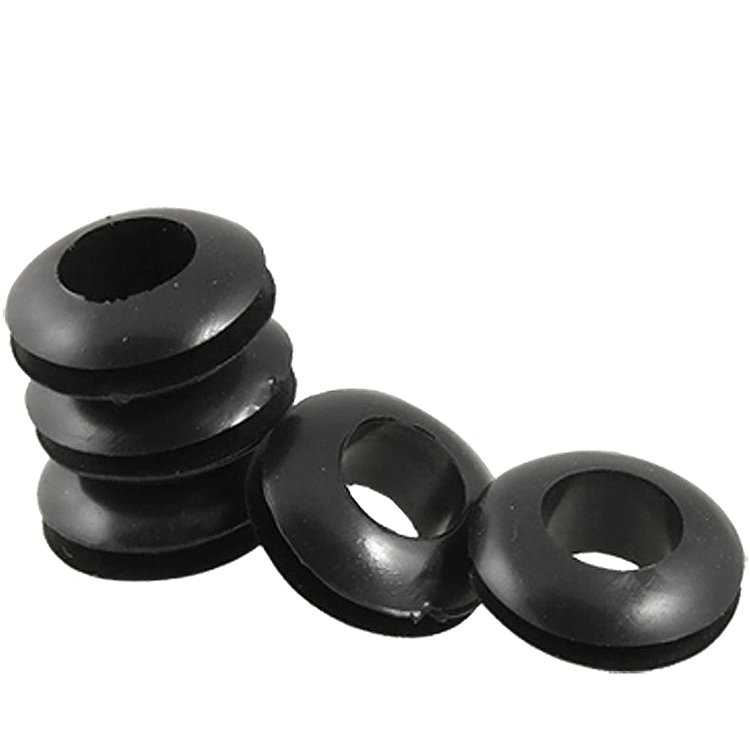 Customized Molded EPDM Rubber Wire Sleeve Protective Cable Rubber Grommet