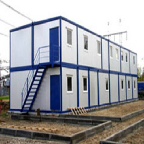 Modular Containerized Prefab Steel Structure Office with CE Certification