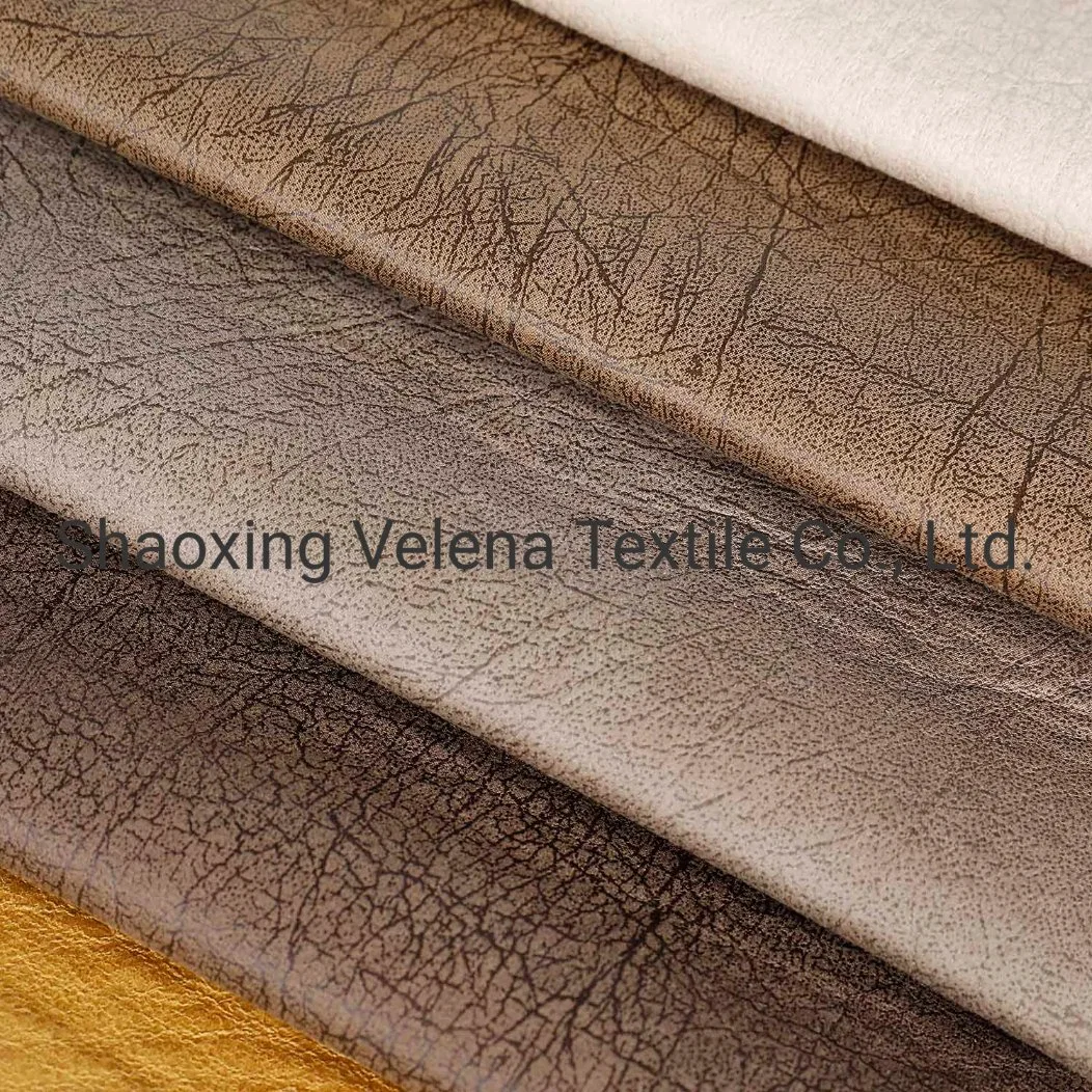 Good Quality Printed with Glue Emboss Suede Fabric for Sofa Upholstery Furniture Suede Fabric