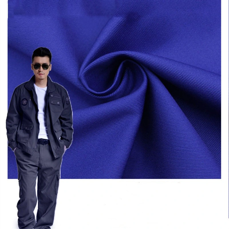 China Supplier Wholesale 20*16 Thick Workwear Fabric Twill Uniform Fabric Polyester Cotton Fabric for Cargo Pants Wholesale