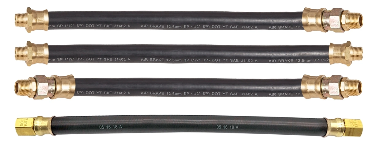 Yute 3/8 Inch Air Brake Hose Rubber Air Line