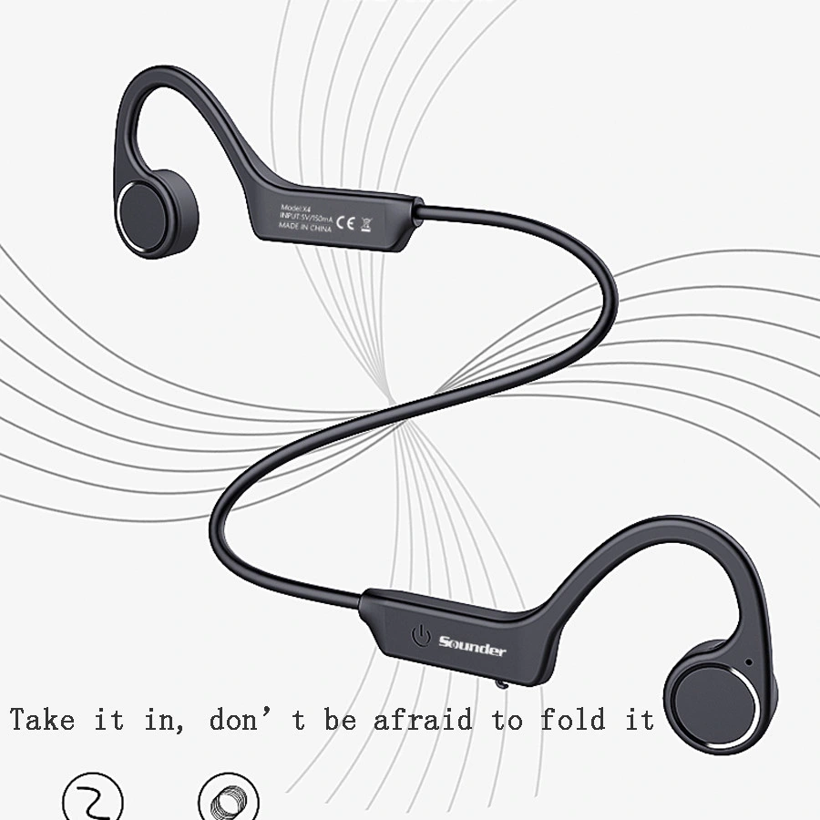 Supplier OEM The Lasted Hot Sale Sports Bone Conduction Wireless Bluetooth Headphone