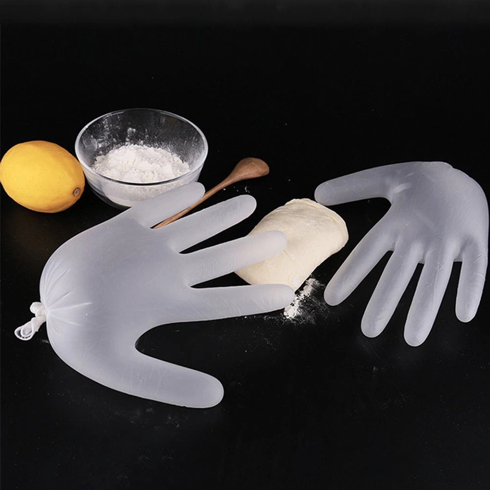 Household Transparent Flexible Work Powder Free PVC Cleanroom Vinyl Gloves