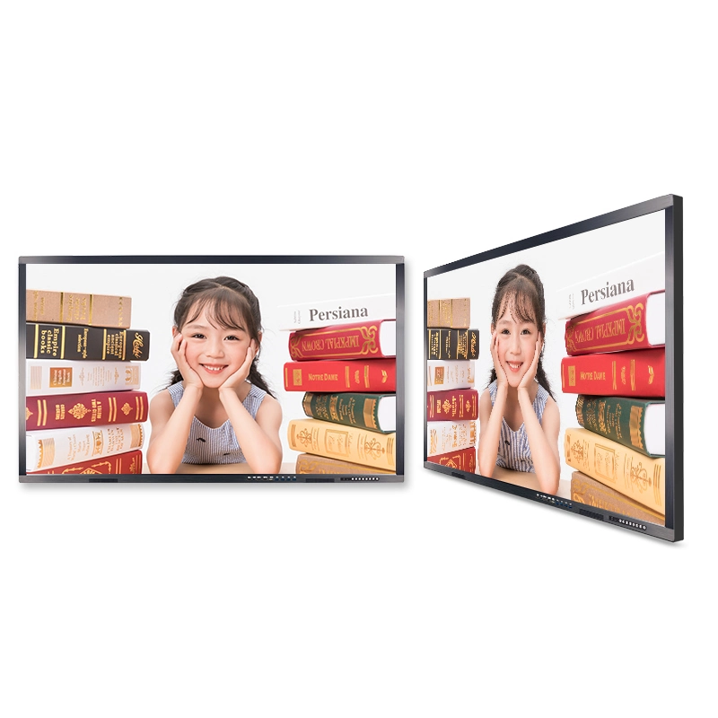 Painel LCD da câmara digital 4K com ecrã tátil LED Interact Whiteboard Visores digitais