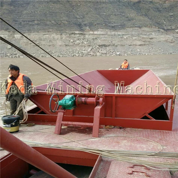 Hot Sale Self-Unloading River Sand Barge Self Unloading Sand Barge for Transport Sand