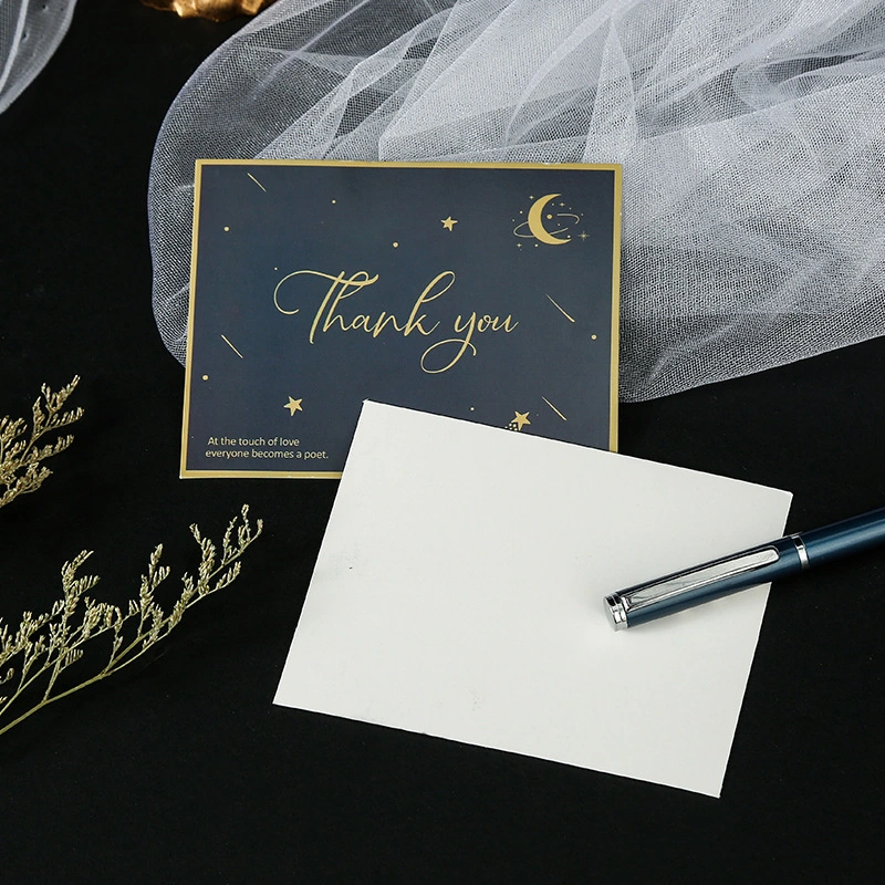 Birthday Valentine&prime; S Day Carton Packaging Printing Thank You Greeting Card