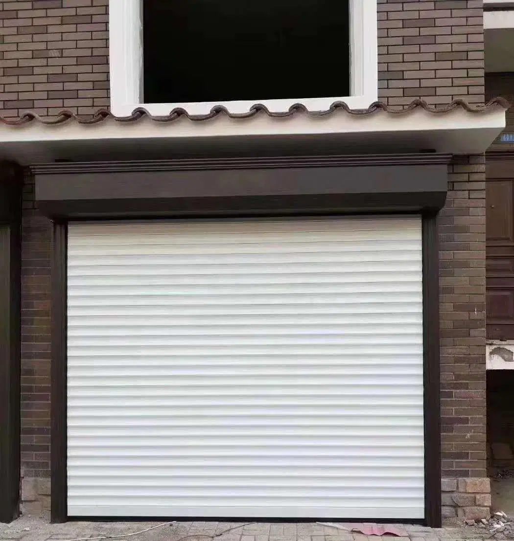 Security Roller Shutter Steel Folding Door Retractable Screen Aluminium Garage Electronic Lock Door