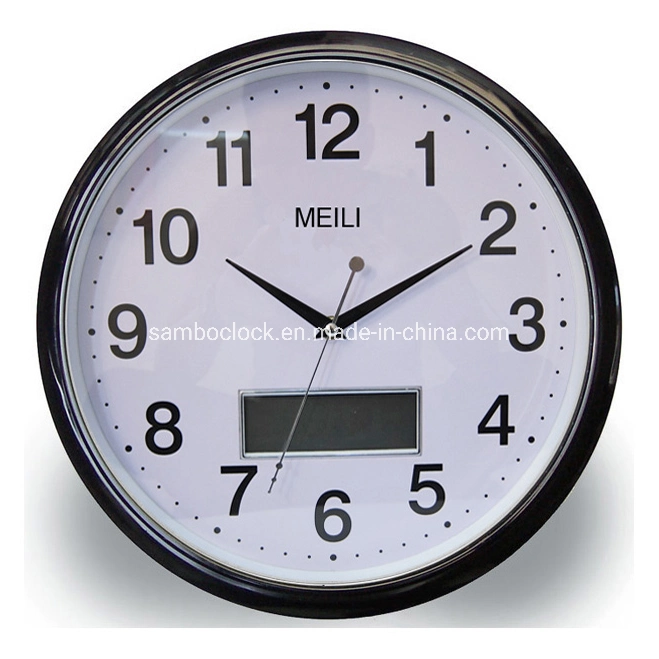 High quality/High cost performance  Customized LCD Quatz Wall Clock