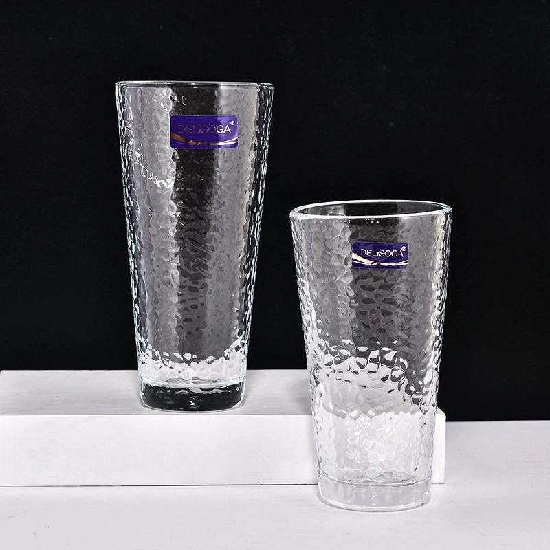 410ml Source Factory Thickened Home Hotel Clear Glass Craft Beer Mug Wholesale/Supplier Pilsner Beer Mug Pint Cup