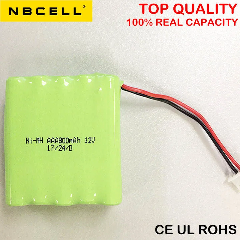 Customized Ni-MH/NiMH Rechargeable Battery Pack (AA, AAA, A, SC, D, F)