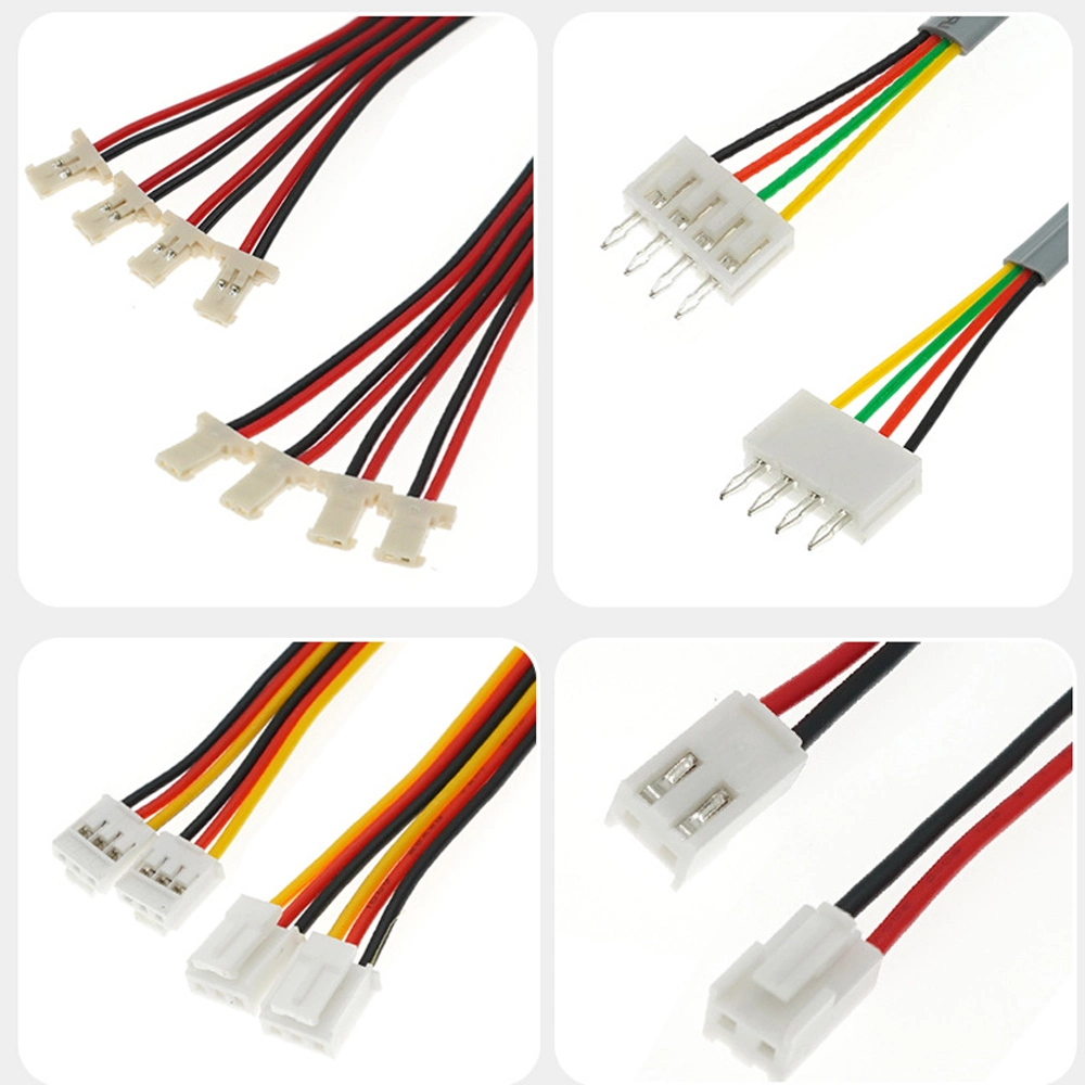 Customized Various Jst Molex Sh Zh pH Xh Vh Pin 1.0 1.5 2.0 1.25 2.54mm Pitch Connector Electronic Harness Cable Assembly for Electrical