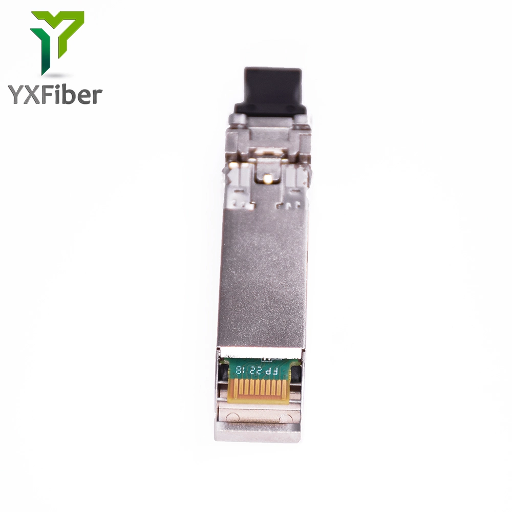 Módulo de fibra monomodo dúplex con Ddm 10G SFP+ Er 1550nm a 40km Gigabit LC