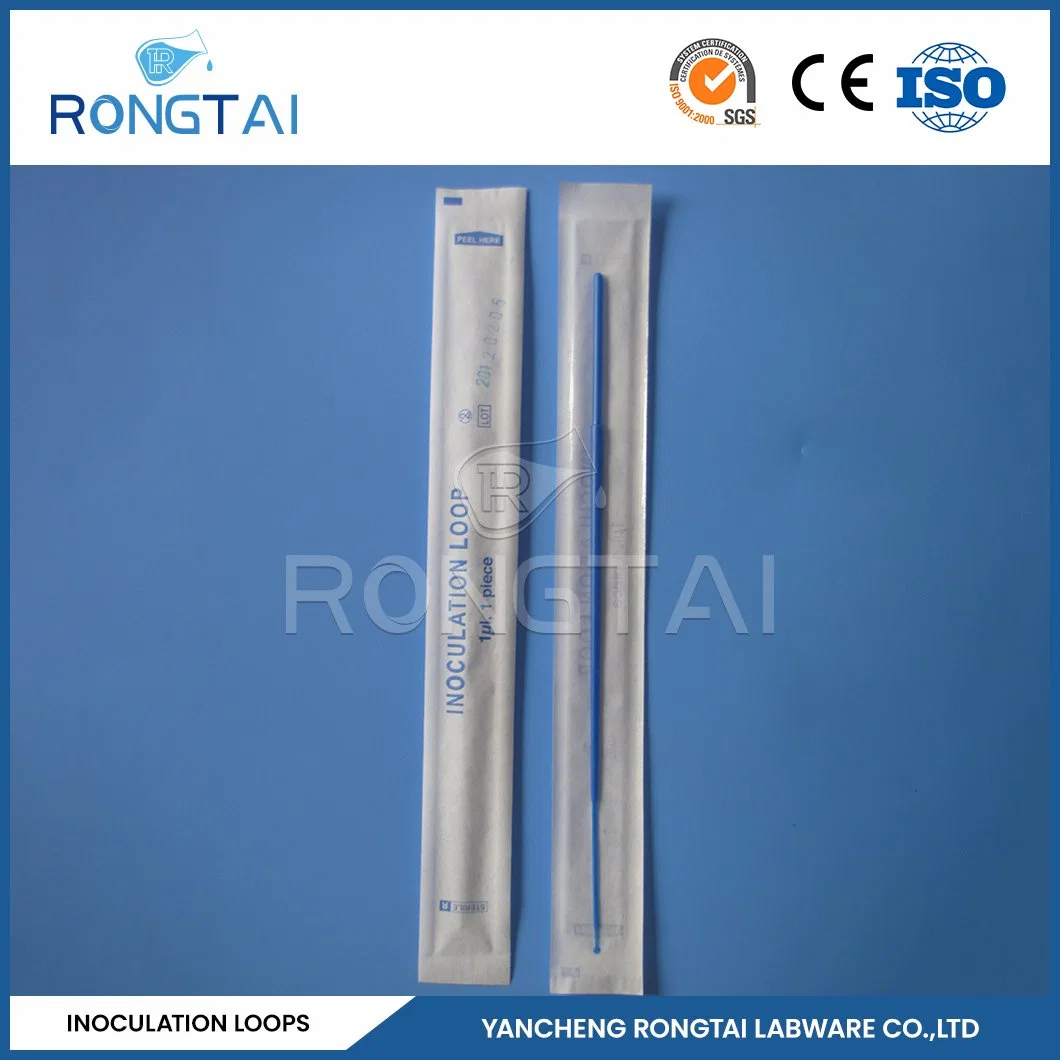 Rongtai Chemistry Lab Equipment Wholesaler as Disposable Plastic Laboratory Inoculation Cell Loops China Inoculating Needle Used in Microbiology