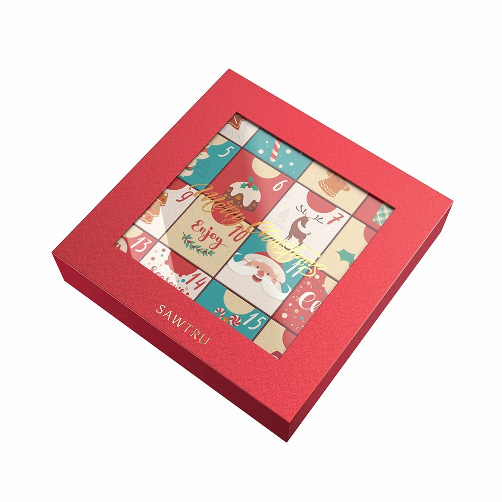عيد ميلاد مجيد مخصص مجيد [فملتحصل] [كرينتل] صندوق ديكورات وردة شمعة المجوهرات لغز هديّة مربع