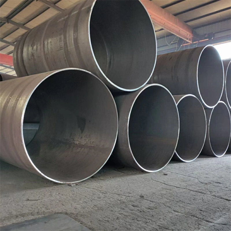 Spiral Steel Duct Pipe ERW Welding Black Steel Tube Production Line