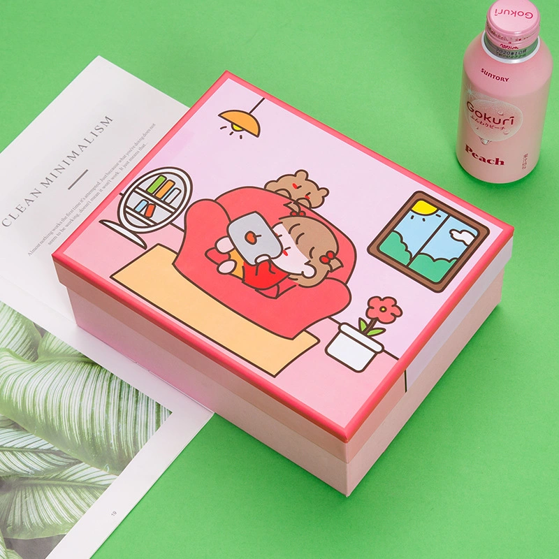 Valentine's Day Girl Heart Large Cartoon Cute Gift Box