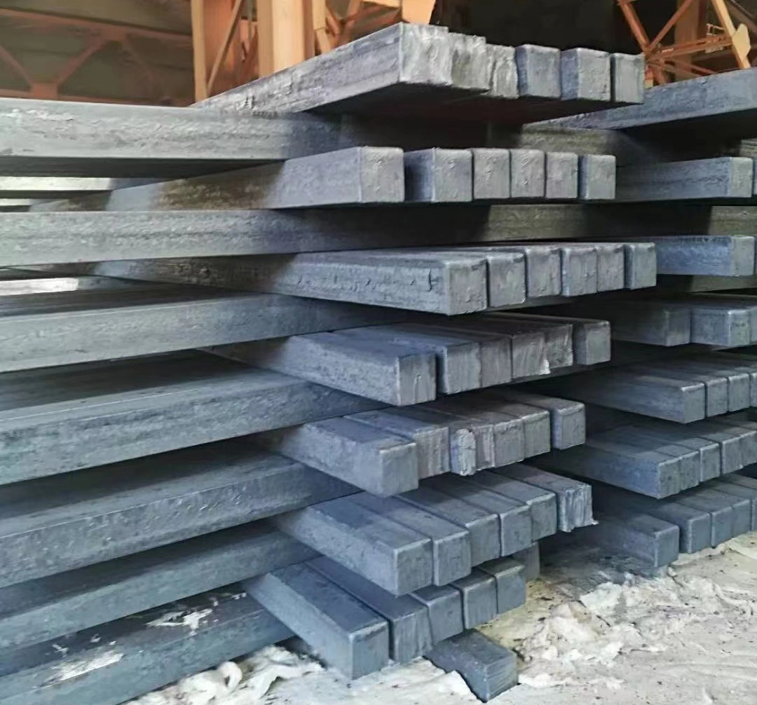 Factory Supplier Hot Rolled S235jr S355jr St52 Q235 Q275 Square 3sp 5sp Steel Billets for Making Rebar