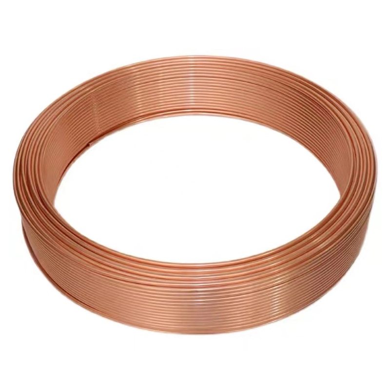 Single or Double Air Conditioner Copper Pipes with Fireproof PE Insulation