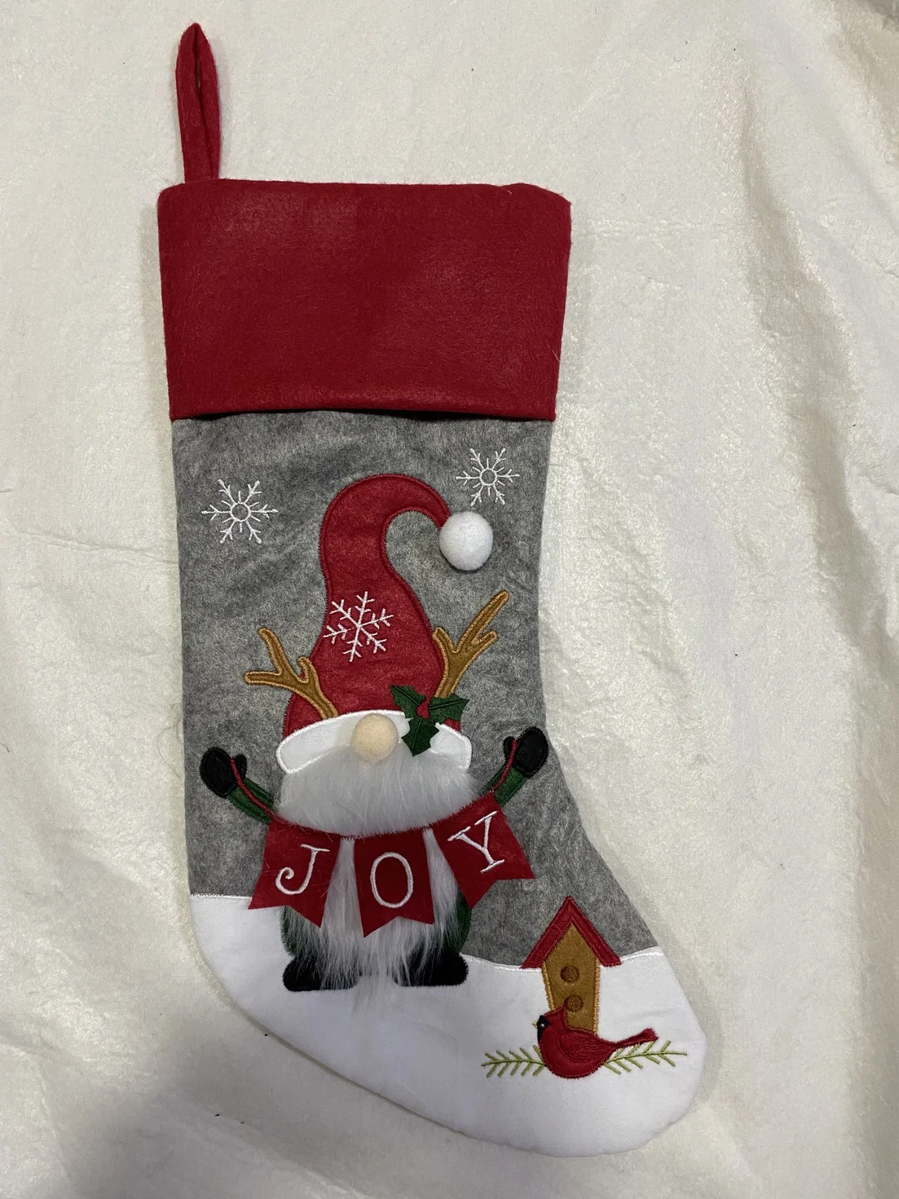 Faceless Doll Christmas Socks Cartoon Doll Candy Bag Christmas Tree Hanging Decoration